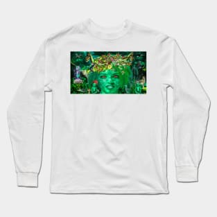 IGBO AFRICAN MOTHER EARTH GODDESS: ALAWUALA / EKE NWE OHIA / ALA By SIRIUSUGOART Long Sleeve T-Shirt